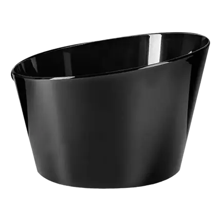 Black Acrylic champagne bowl (large model)