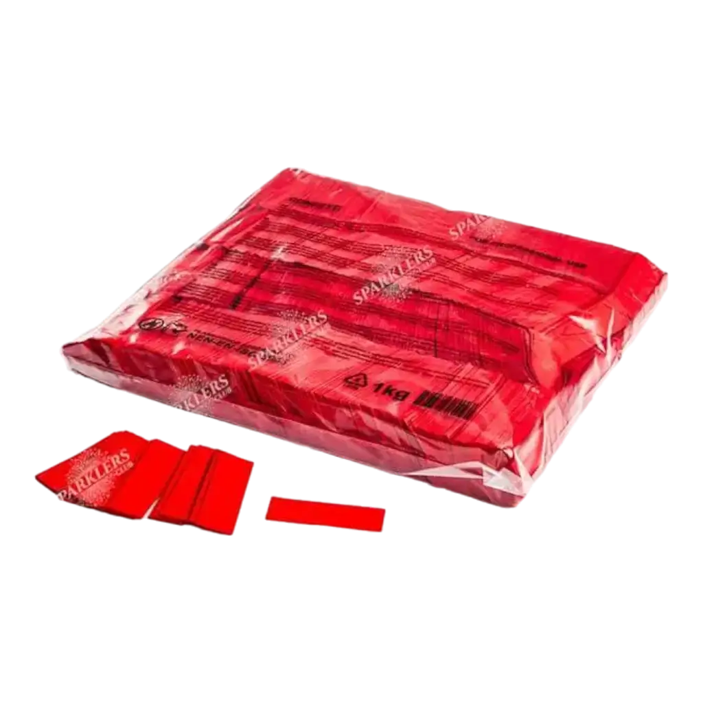 Magic FX 1KG red confetti bag