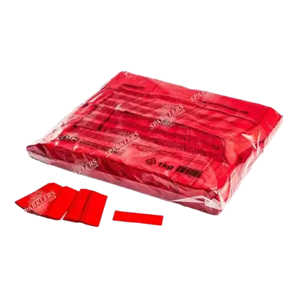 1KG red confetti bag