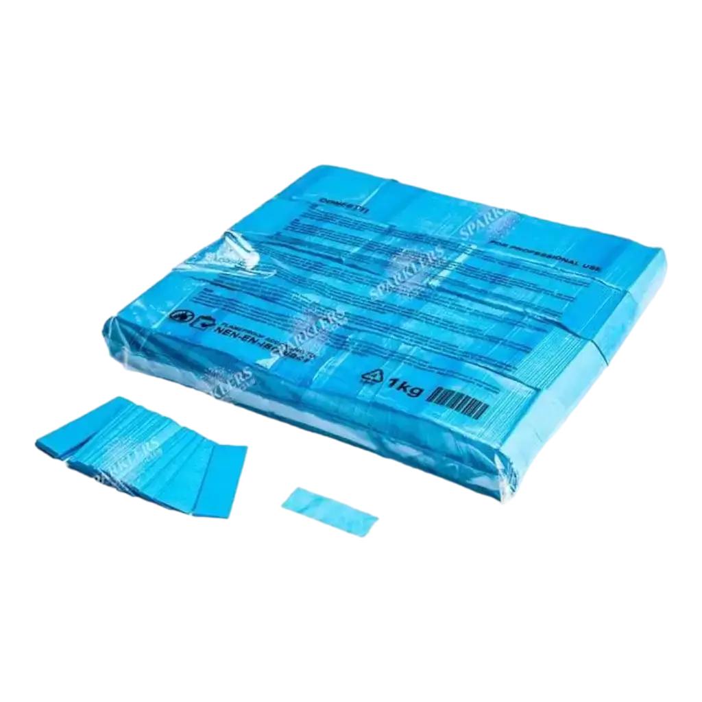Magic FX 1KG blue confetti bag