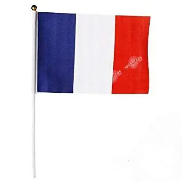 France Flag with baguette 30x45cm