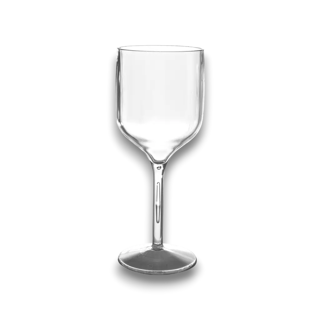 Sauvignon wine glass in transparent SAN