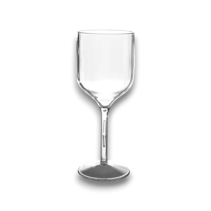 Sauvignon wine glass in transparent SAN