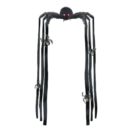 Motorised Light and Sound Spider Hanging Lamp 90cm