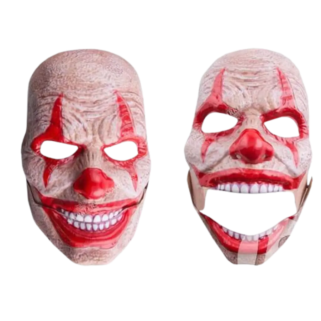 Horror clown mask