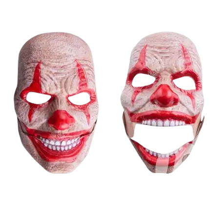 Horror clown mask