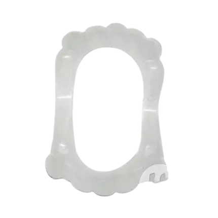 Phosphorescent child vampire teeth