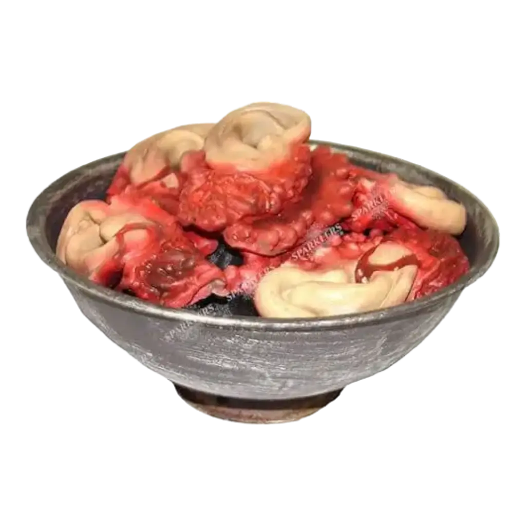 Bowl of ripped ears