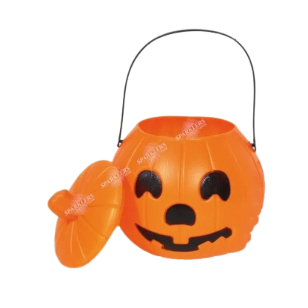 Pumpkin candy bucket