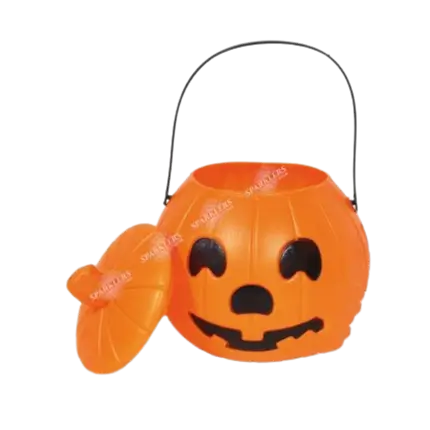 Pumpkin candy bucket