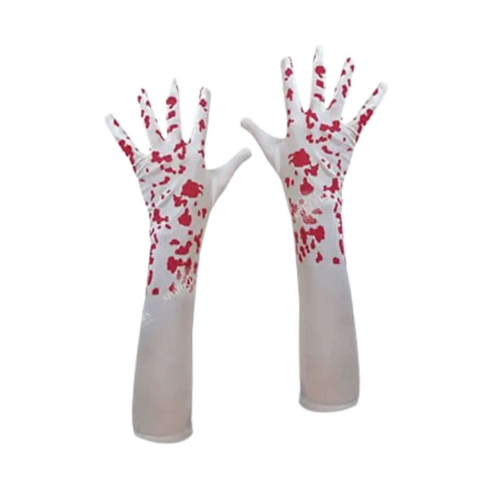 Bloody pair of gloves