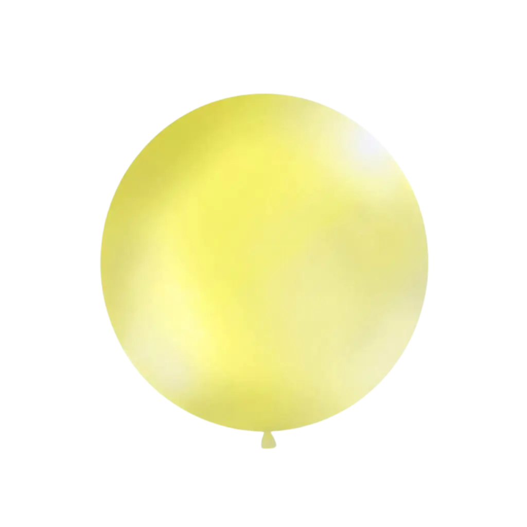 Giant balloon 100cm Yellow