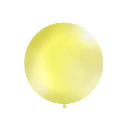 Giant balloon 100cm Yellow