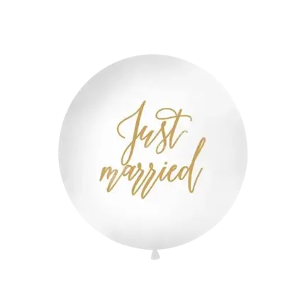 Giant Balloon 100cm Just Married
