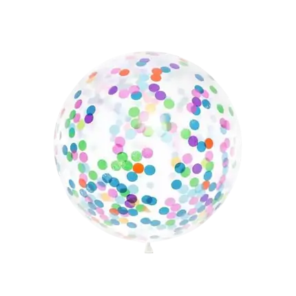 Giant Confetti Balloons 100cm