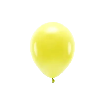 Pack of 100 Yellow Biodegradable Balloons