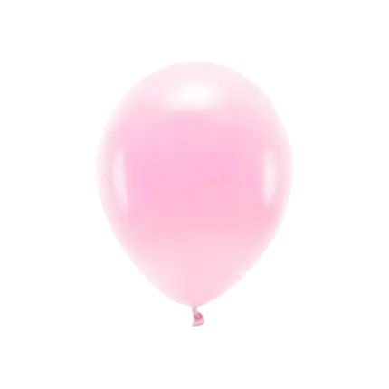 Pack of 100 Biodegradable Pastel Balloons Light Pink
