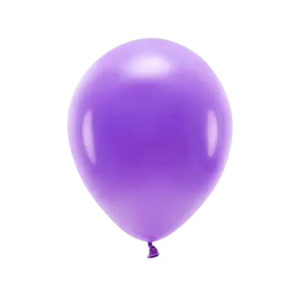 Pack of 100 Purple Biodegradable Balloons