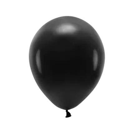 Pack of 100 Black Biodegradable Balloons