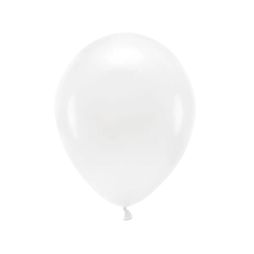 Pack of 100 White Biodegradable Balloons