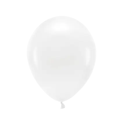Pack of 100 White Biodegradable Balloons