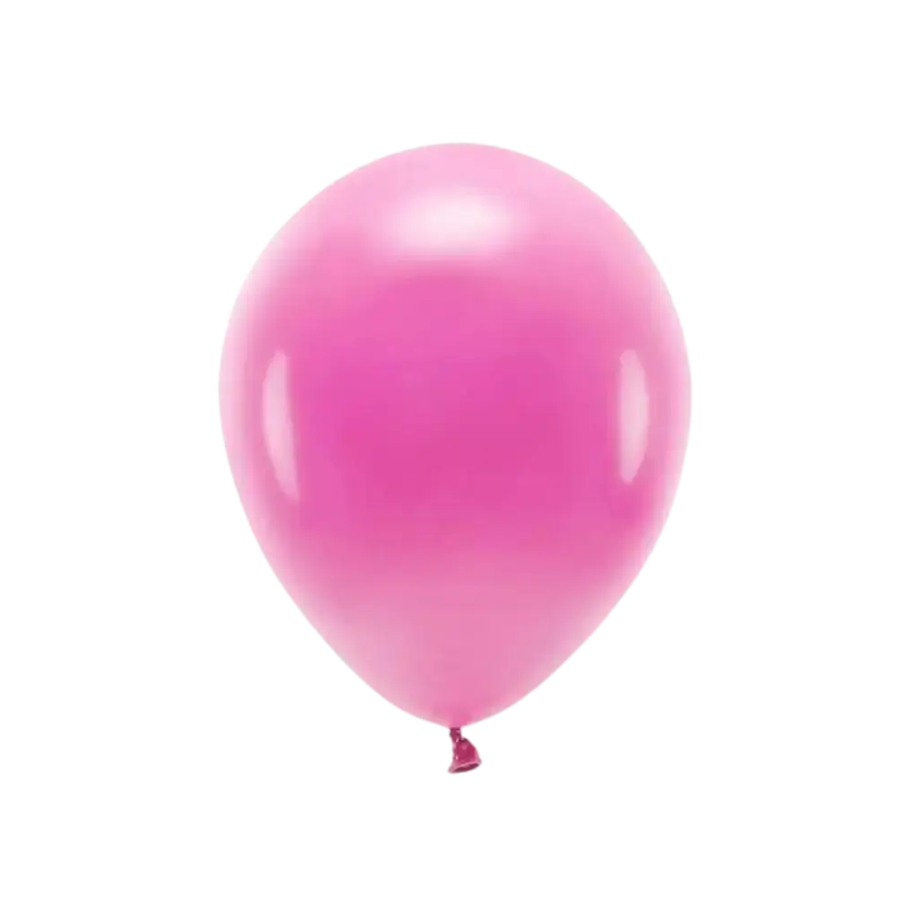 Pack of 100 Biodegradable Pastel Balloons Dark Pink