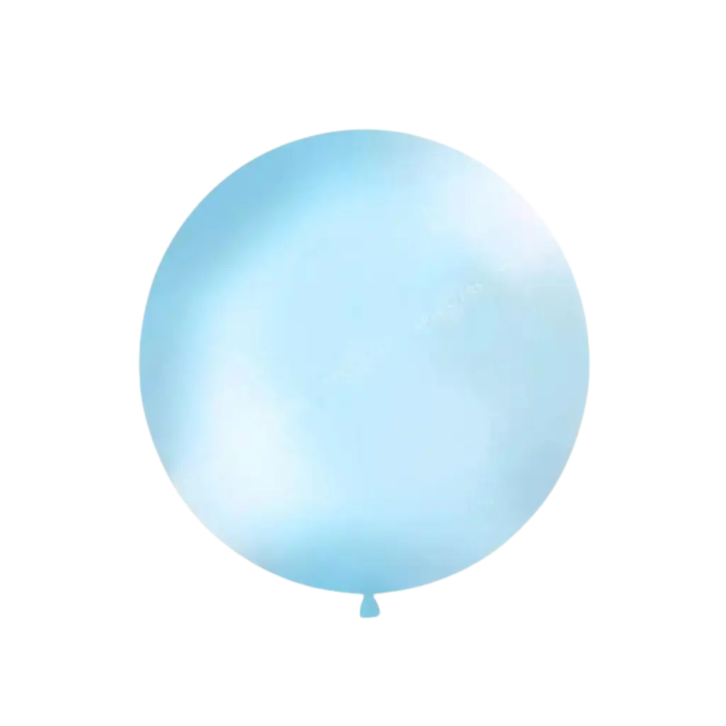 Giant balloon 100cm Light blue