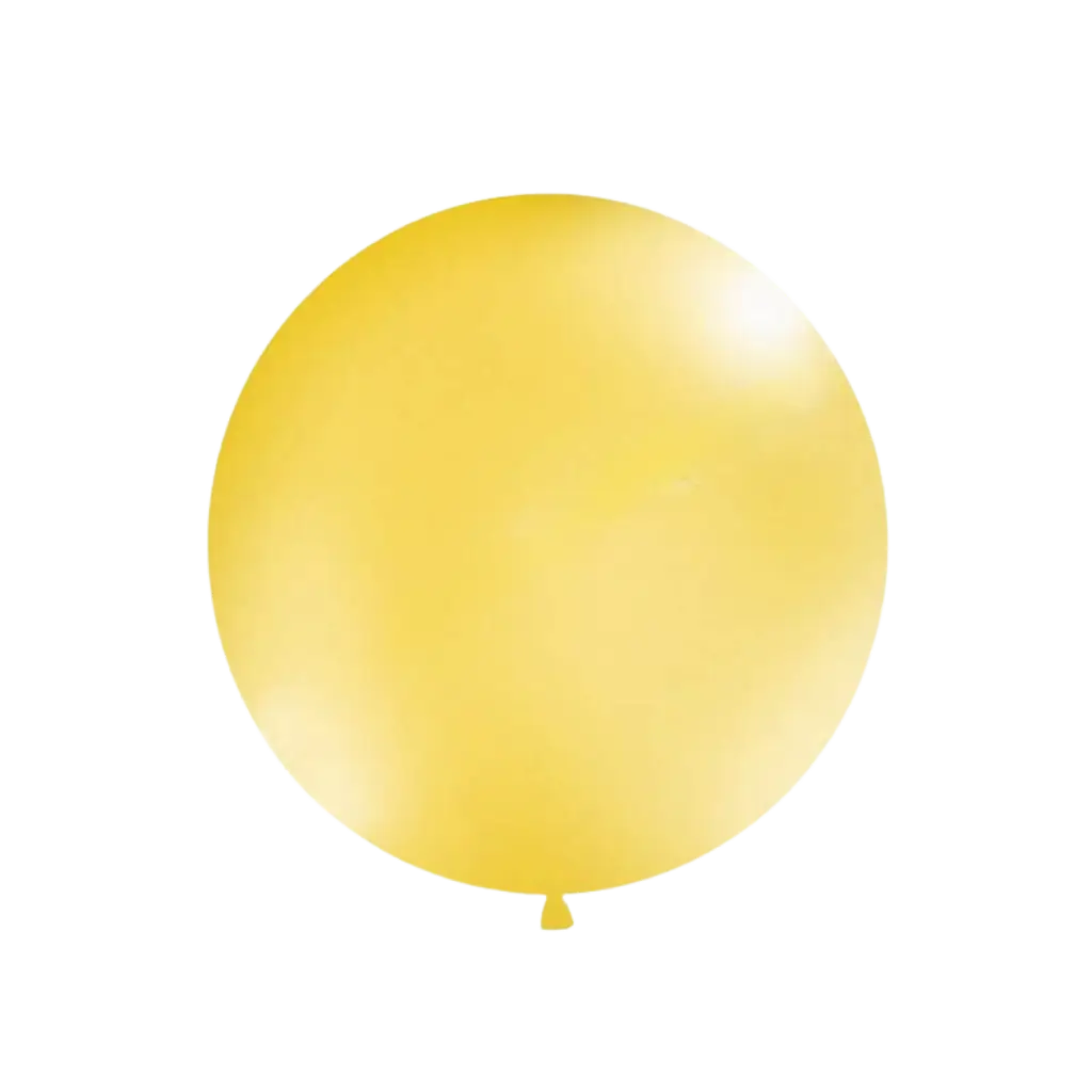 Giant Balloon 100cm Gold Metallic