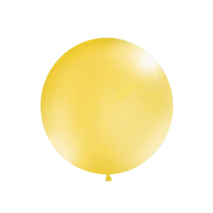 Giant Balloon 100cm Gold Metallic
