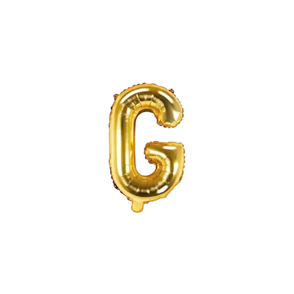 Balloon Letter G Gold - 35cm
