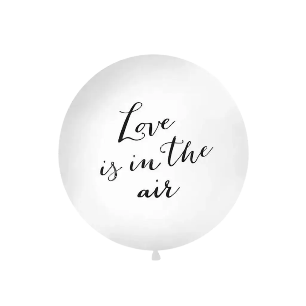 Giant Balloon 100cm Love is in the air