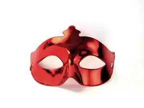 Red Venetian Mask