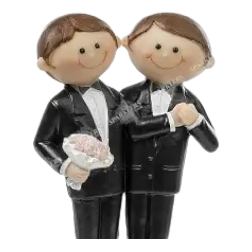 Figurine wedding same-sex couple