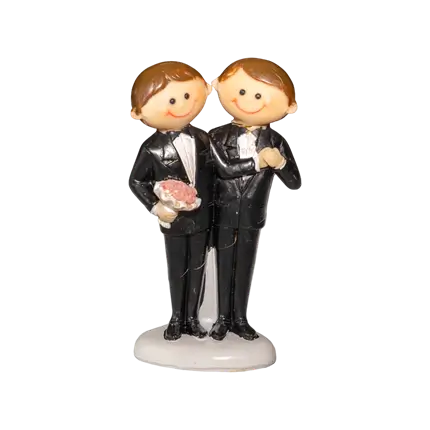 Figurine wedding same-sex couple