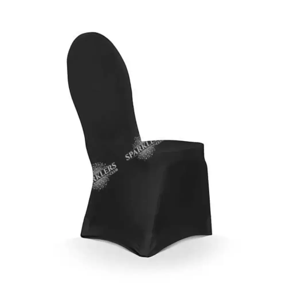 Black Wedding Chair Cover