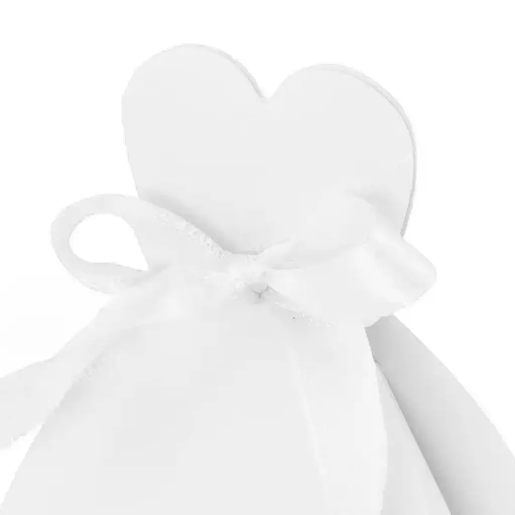 Bridal boxes, white, set of 10