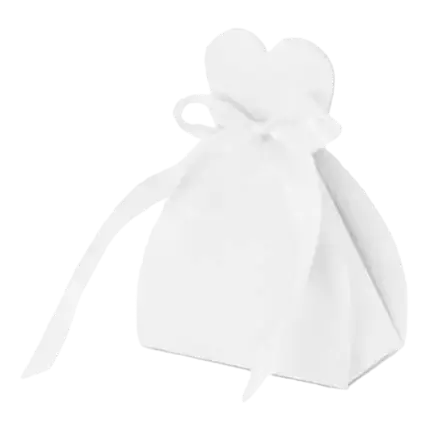 Bridal boxes, white, set of 10