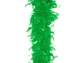 Green Feather Boa
