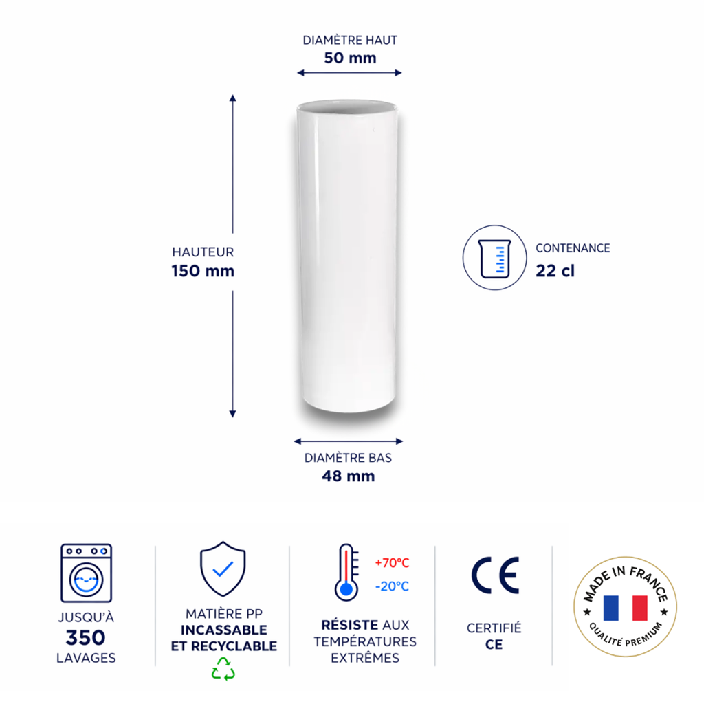 VERRE-TUBE-INCASSABLE