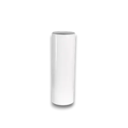 Unbreakable glass tube 22cl White