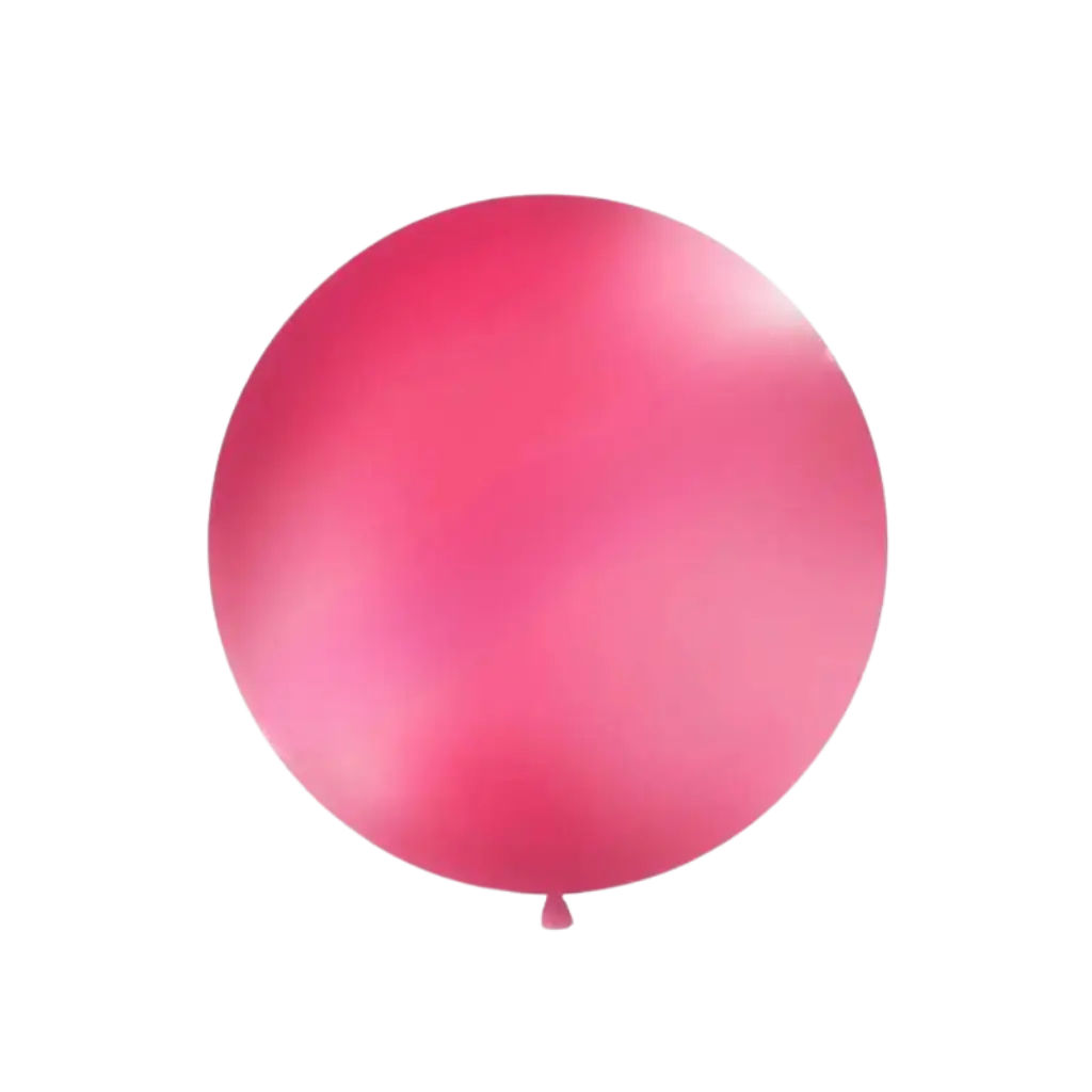 Giant Balloon 100cm Pink Fuchsia