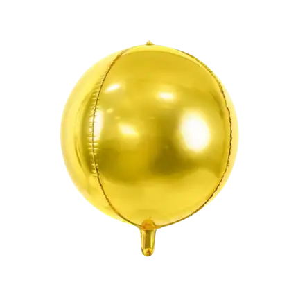 Metallic Gold Mylar Balloon 40cm