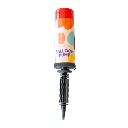 Hand pump for balloons
