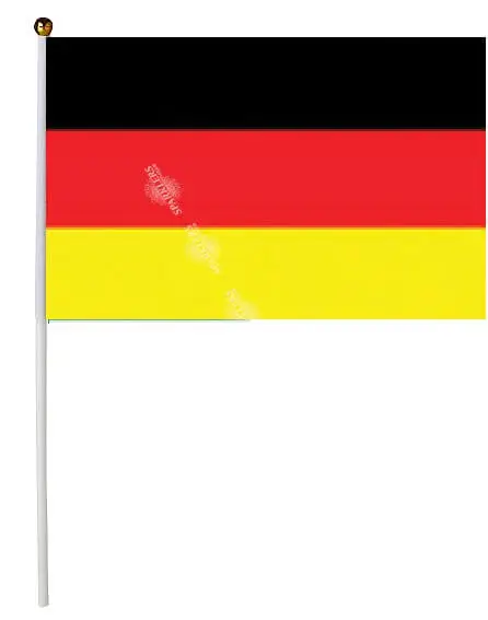 Germany flag 30x45cm with stick