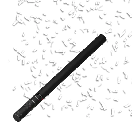 manual confetti gun white 80 cm