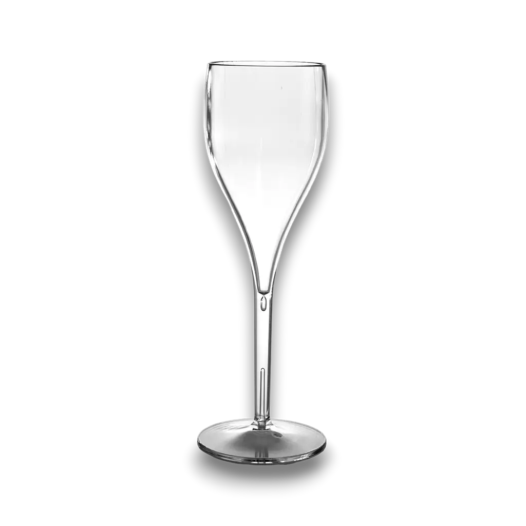 Transparent Champagne flute 12cl