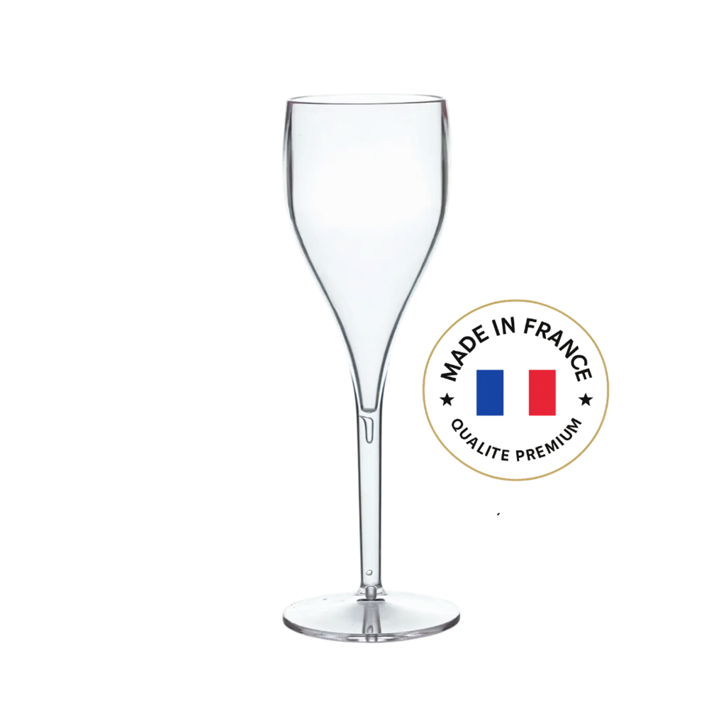Transparent Champagne flute 12cl