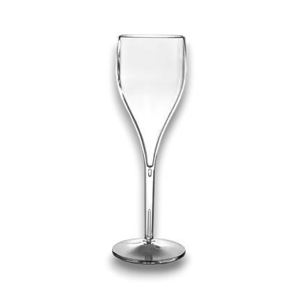 Transparent Champagne flute 12cl