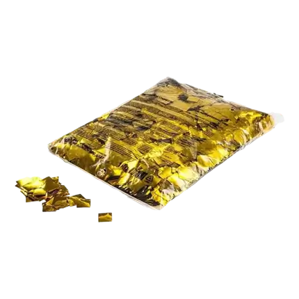 1KG bag metallic gold confetti Square 17X17mm Magic FX