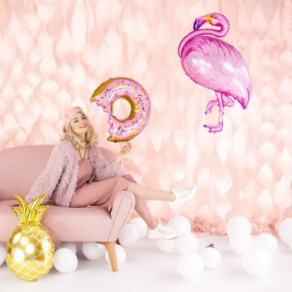 Giant Pink Flamingo Balloon 70x95cm
